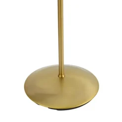 QAZQA Led-Stehlampen|Akku Lampen*Moderne Stehleuchte Messing inkl. LED 3-Stufen-Dimmbar Wiederaufladbar - Waldorf