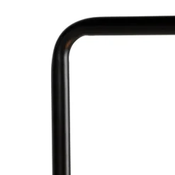 QAZQA Stehlampen|Wohnzimmerlampen*Moderne Stehleuchte Schwarz Rund 145cm - Facil