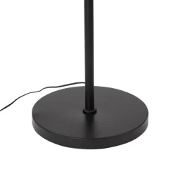 QAZQA Led-Stehlampen|Stehlampen*Moderne Stehleuchte Schwarz inkl. LED Dimmbar RGB mit Fernbedienung - Sjors