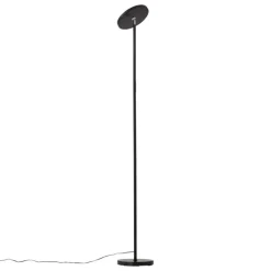 QAZQA Led-Stehlampen|Stehlampen*Moderne Stehleuchte Schwarz inkl. LED Dimmbar RGB mit Fernbedienung - Sjors