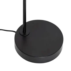 QAZQA Stehlampen|Wohnzimmerlampen*Moderne Stehleuchte schwarz verstellbar - Java