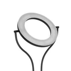 QAZQA Led-Stehlampen|Stehlampen*Moderne Stehleuchte schwarz mit Lesearm inkl. LED und Dimmer - Divo