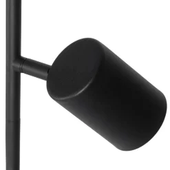 QAZQA Schlafzimmerlampen|Küchenlampen*Moderne Stehleuchte schwarz 3-flammig - Jeana