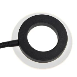 QAZQA Lampen Für Dein Homeoffice|Led-Stehlampen*Moderne Stehleuchte schwarz inkl. LED mit Lesearm - Divine