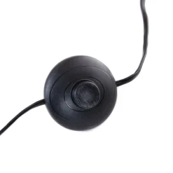 Honsel Stehlampen|Wohnzimmerlampen*Moderne Stehleuchte schwarz - Sphaera