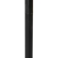 QAZQA Stehlampen|Wohnzimmerlampen*Moderne Stehleuchte schwarz 5-flammig - Facil