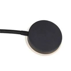 QAZQA Küchenlampen|Esszimmerlampen*Moderne Stehleuchte schwarz inkl. LED mit Fernbedienung und Lesearm - Strela