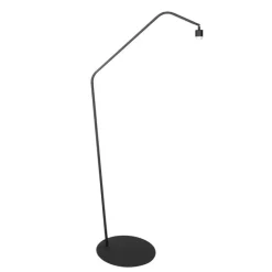 Anne Light & Home Leuchten Ohne Schirm|Stehlampen*Moderne Stehleuchte Schwarz Dimmbar - Anne ZigZag