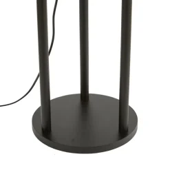 QAZQA Stehlampen|Wohnzimmerlampen*Moderne Stehleuchte schwarz - Stojon