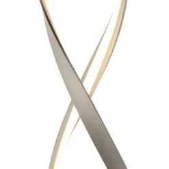 Paul Neuhaus Schlafzimmerlampen|Küchenlampen*Moderne Stehleuchte Stahl inkl. LED und Dimmer - Belinda