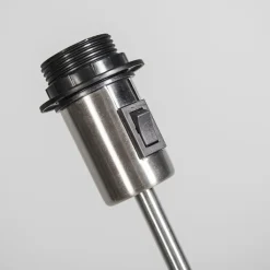 QAZQA Leuchten Ohne Schirm|Stehlampen*Moderne Stehleuchte Stahl Verstellbar - Parte