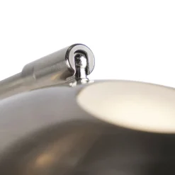 QAZQA Lampen Für Dein Homeoffice|Led-Stehlampen*Moderne Stehleuchte Stahl inkl. LED mit Lesearm - Ibiza