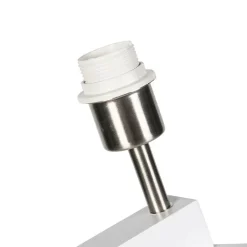 QAZQA Leuchten Ohne Schirm|Stehlampen*Moderne Stehleuchte weiß ohne Schirm - Puros