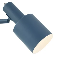 QAZQA Tischlampen*Moderne tafellamp blauw - Stijn