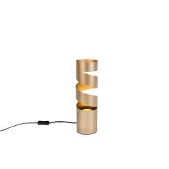 Trio Leuchten Tischlampen|Wohnzimmerlampen*Moderne tafellamp taupe met goud - Stream