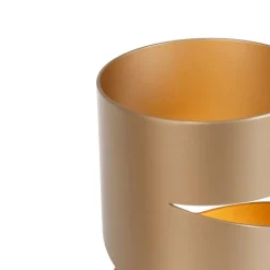 Trio Leuchten Tischlampen|Wohnzimmerlampen*Moderne tafellamp taupe met goud - Stream