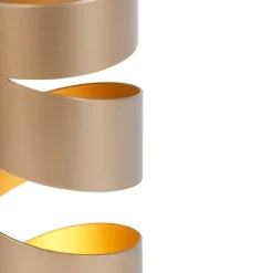 Trio Leuchten Tischlampen|Wohnzimmerlampen*Moderne tafellamp taupe met goud - Stream