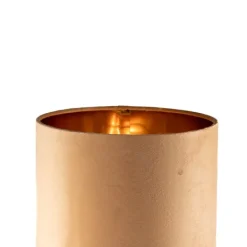 Honsel Tischlampen|Wohnzimmerlampen*Moderne Tischlampe gelb mit Gold - Rosalina