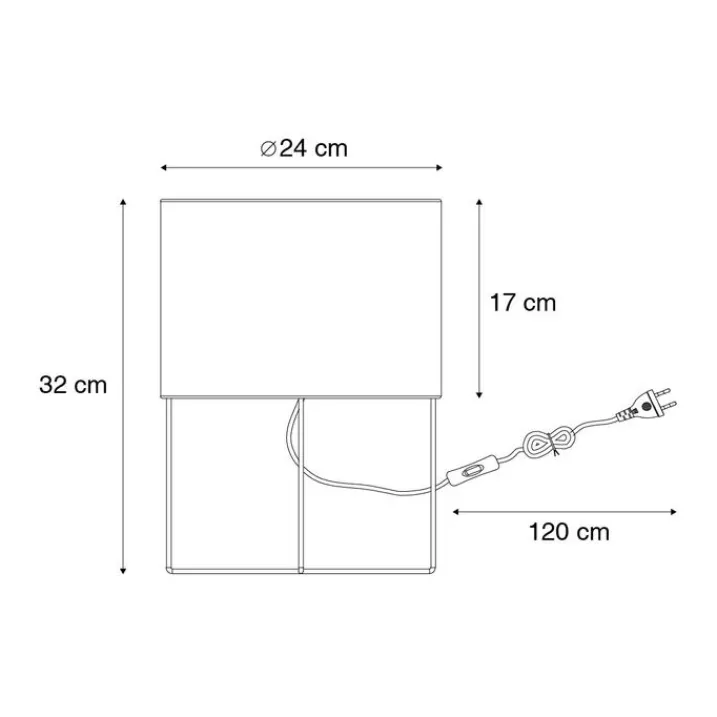 Honsel Tischlampen|Wohnzimmerlampen*Moderne Tischlampe gelb mit Gold - Rosalina