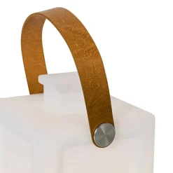 QAZQA Gartenbeleuchtung|Led-Außenleuchten*Moderne Tischlampe mit weißem Flammeneffekt, wiederaufladbar, IP44 – Stard