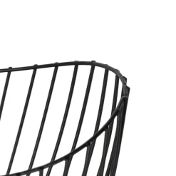 QAZQA Tischlampen|Wohnzimmerlampen*Moderne Tischlampe schwarz 20 cm - Pua