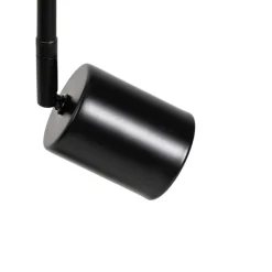 QAZQA Tischlampen|Wohnzimmerlampen*Moderne Tischlampe schwarz verstellbar - Java