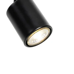QAZQA Tischlampen|Wohnzimmerlampen*Moderne Tischlampe schwarz verstellbar - Java