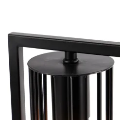 QAZQA Küchenlampen|Tischlampen*Moderne Tischlampe schwarz - Balenco Wazo