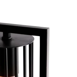 QAZQA Küchenlampen|Tischlampen*Moderne Tischlampe schwarz - Balenco Wazo