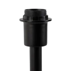 QAZQA Leuchten Ohne Schirm|Tischlampen*Moderne Tischlampe schwarz ohne Schirm - Simplo