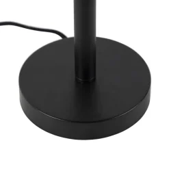 QAZQA Leuchten Ohne Schirm|Tischlampen*Moderne Tischlampe schwarz ohne Schirm - Simplo