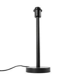 QAZQA Leuchten Ohne Schirm|Tischlampen*Moderne Tischlampe schwarz ohne Schirm - Simplo