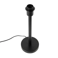 QAZQA Leuchten Ohne Schirm|Tischlampen*Moderne Tischlampe schwarz ohne Schirm - Simplo