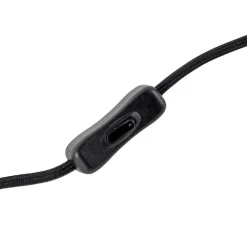 QAZQA Leuchten Ohne Schirm|Tischlampen*Moderne Tischlampe schwarz ohne Schirm - Simplo