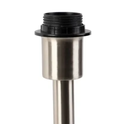 QAZQA Leuchten Ohne Schirm|Tischlampen*Moderne Tischlampe Stahl ohne Schirm - Simplo