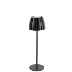 Light Trend Led-Tischleuchten|Akku Lampen*Moderne Tischleuchte schwarz 3-stufig dimmbar wiederaufladbar - Dolce