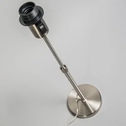 QAZQA Küchenlampen|Leuchten Ohne Schirm*Moderne Tischleuchte Stahl verstellbar - Parte