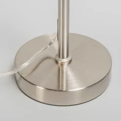 QAZQA Küchenlampen|Leuchten Ohne Schirm*Moderne Tischleuchte Stahl verstellbar - Parte