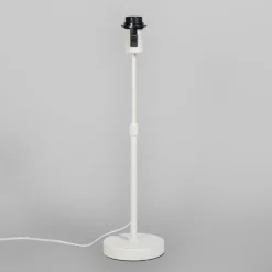 QAZQA Leuchten Ohne Schirm|Tischlampen*Moderne Tischleuchte Weiß Verstellbar - Parte