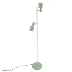 QAZQA Stehlampen|Wohnzimmerlampen*Moderne vloerlamp groen 2-lichts - Stijn