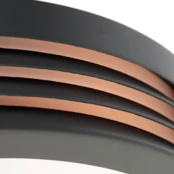 QAZQA Gartenbeleuchtung|Außenwandleuchten*Moderne Wandleuchte Anthrazit IP44 - Hurricane 1