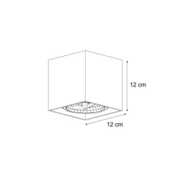 QAZQA Schlafzimmerlampen|Küchenlampen*Moderne Wandleuchte Beige G9 schwenkbar - Box