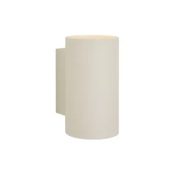 QAZQA Schlafzimmerlampen|Küchenlampen*Moderne Wandleuchte Beige GU10 50 mm rund 2-flammig - Sandy