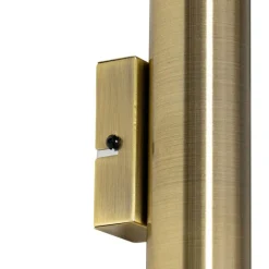 QAZQA Wandleuchten|Esszimmerlampen*Moderne Wandleuchte Bronze 2-flammig - Jeana