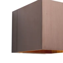 QAZQA Schlafzimmerlampen|Küchenlampen*Moderne Wandleuchte Dunkelbronze inkl. LED und Touch-Dimmer Wiederaufladbar - Joris