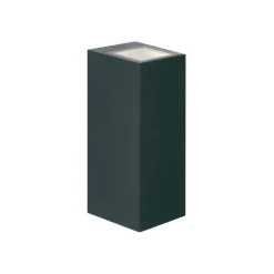 QAZQA Gartenbeleuchtung|Außenwandleuchten*Moderne Wandleuchte Dunkelgrün 2-flammig GU10 70mm IP54 - Baleno