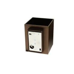 QAZQA Wandleuchten|Wohnzimmerlampen*Moderne Wandleuchte dunkelbronze quadratisch - Sola