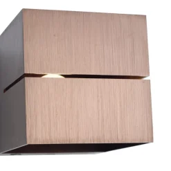 QAZQA Led-Wandleuchten|Akku Lampen*Moderne Wandleuchte Dunkelbronze inkl. LED und Touch-Dimmer Wiederaufladbar - Joris Groove