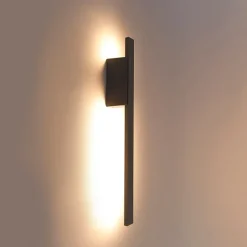 Trio Leuchten Gartenbeleuchtung|Led-Außenleuchten*Moderne Wandleuchte für den Außenbereich Dunkelgrau IP54 inkl. LED - Jamal