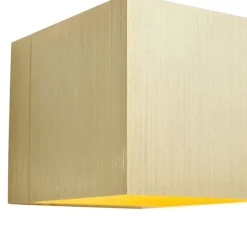 QAZQA Schlafzimmerlampen|Küchenlampen*Moderne Wandleuchte Gold inkl. LED und Touch-Dimmer Wiederaufladbar - Joris